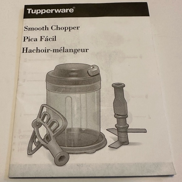 Tupperware Smooth Chopper - Picture 3 of 3